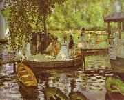 Pierre-Auguste Renoir La Grenouillere, Spain oil painting artist